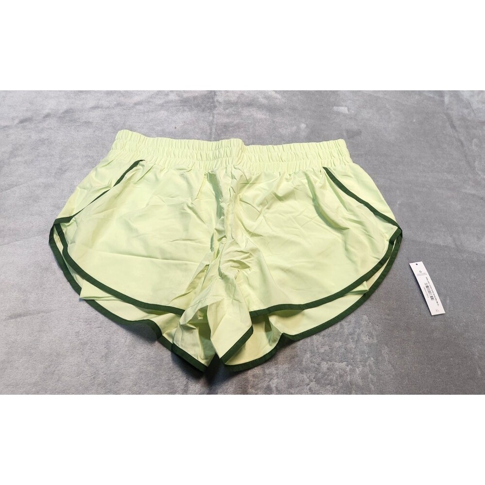 Adore Me Womens Size‎ XL Shadow Lime Ace Activewear Shorts NWT Athletic Sports